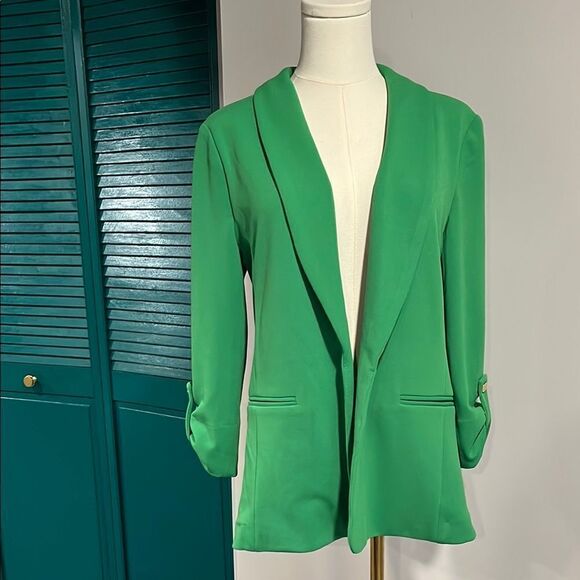 Tahari green open blazer - small - Picture 1 of 7